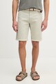 Lindbergh szorty chino męskie bawełniane z elastanem beżowy 30.505045B