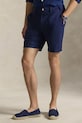 Polo Ralph Lauren szorty z dodatkiem lnu tkanina granatowy 710741375