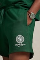 Polo Ralph Lauren pantaloni scurți din bumbac verde 710A13263