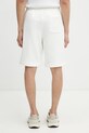 Ρούχα Lacoste σορτς επίσημα βαμβακερά Ανδρικά GH1903 λευκό