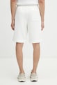 Ρούχα Lacoste σορτς επίσημα βαμβακερά Ανδρικά GH1903 λευκό