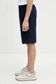 Lacoste szorty dresowe bawełniane męskie GH1903 granatowy SS26