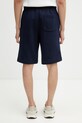 Odzież Lacoste szorty dresowe bawełniane męskie GH1903 granatowy