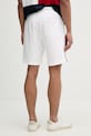 Oblečenie Tommy Hilfiger teplákové šortky pánske bavlnené MW0MW42883 biela