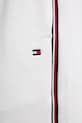 Tommy Hilfiger teplákové šortky pánske bavlnené biela MW0MW42883