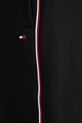 Tommy Hilfiger szorty dresowe męskie bawełniane czarny MW0MW42883