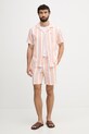Tommy Hilfiger Къс панталон мъжки от памук SUMMER MW0MW42988 оранжев SS26
