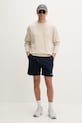 Tommy Jeans teplákové šortky pánské s bavlnou DM0DM22697 námořnická modř SS26