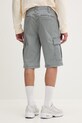 Oblečení Tommy Jeans cargo šortky pánské s bavlnou DM0DM22831 šedá