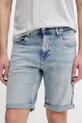 Tommy Jeans szorty męskie jeansowe niebieski DM0DM22977