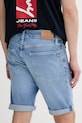 Odzież Tommy Jeans szorty męskie jeansowe DM0DM22979 niebieski