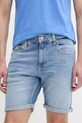 Tommy Jeans szorty męskie jeansowe niebieski DM0DM22981