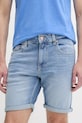 Tommy Jeans szorty męskie jeansowe niebieski DM0DM22981