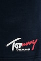 Tommy Jeans szorty dresowe męskie bawełniane granatowy DM0DM23017