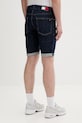 Odzież Tommy Jeans szorty męskie jeansowe DM0DM23067 granatowy