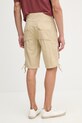 Odzież Aeronautica Militare szorty męskie bawełniane BE0041UCT01122 beżowy