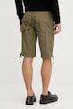 Îmbrăcăminte Aeronautica Militare pantaloni scurți pentru bărbați, din bumbac BE0041UCT01122 verde