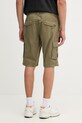 Odzież Aeronautica Militare szorty cargo męskie bawełniane BE0066UCT01122 zielony