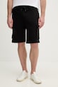 Aeronautica Militare szorty z elastanem czarny BF0031UF00674