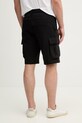Odzież Aeronautica Militare szorty BF0031UF00674 czarny