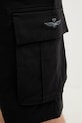 Aeronautica Militare szorty czarny BF0031UF00674