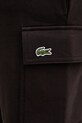 Lacoste szorty bawełniane czarny GH9743