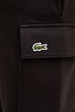 Lacoste szorty bawełniane czarny GH9743