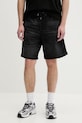 Guess Jeans šortky pánske čierna M6GD35.D8003