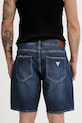 Oblečení Guess Jeans šortky pánské džínové M6GD37.D5M5U námořnická modř