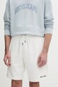 Guess Jeans szorty dresowe męskie bawełniane beżowy M6GD49.KCPR1