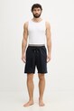 BOSS šortky pánske bavlnené 50561493 tmavomodrá SS26