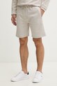 BOSS трикотажні шорти чоловічі бежевий 50561500