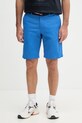 Tommy Hilfiger šortky pánské bavlněné s elastanem modrá MW0MW42349