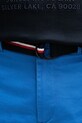 Tommy Hilfiger šortky pánské bavlněné s elastanem modrá MW0MW42349