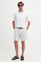 Tommy Hilfiger šortky pánské bavlněné s elastanem MW0MW42353 bílá SS26