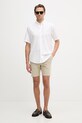 BOSS къс панталон мъжки от памук с еластан Kane1 50555859 бежов SS26