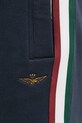 Aeronautica Militare szorty bawełniane granatowy BF0030UF00677