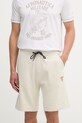 Aeronautica Militare szorty z elastanem beżowy BF0032UF00674