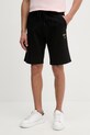 Σορτς Aeronautica Militare με ελαστάν μαύρο BF0032UF00674
