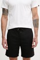 Armani Exchange teplákové šortky pánske čierna XM002345.AF21862