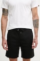 Armani Exchange teplákové šortky pánske čierna XM002345.AF21862