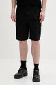HUGO szorty cargo męskie bawełniane Gregry_RB czarny 50559604