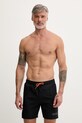 Napapijri szorty kąpielowe męskie BOX LOGO czarny NP0A4HAX9411