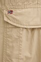 Napapijri szorty cargo męskie bawełniane Noto 2.0 beżowy NP0A4HOQN3D1