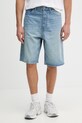 HUGO Blue szorty męskie bawełniane MASON/S niebieski 50555996