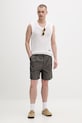 HUGO szorty męskie z dodatkiem wełny Cino262SF1 50556915 szary SS26