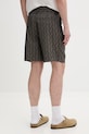 Odzież HUGO szorty męskie z dodatkiem wełny Cino262SF1 50556915 szary