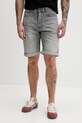 HUGO šortky pánske rifľové HUGO 838/S sivá 50560391