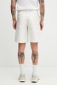 Odzież A.P.C. Moleskine szorty bawełniane męskie COHOI.H10022 beżowy