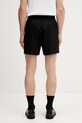 Odzież Fred Perry x Kris Van Assche szorty eleganckie męskie z wiskozą ST2104 czarny